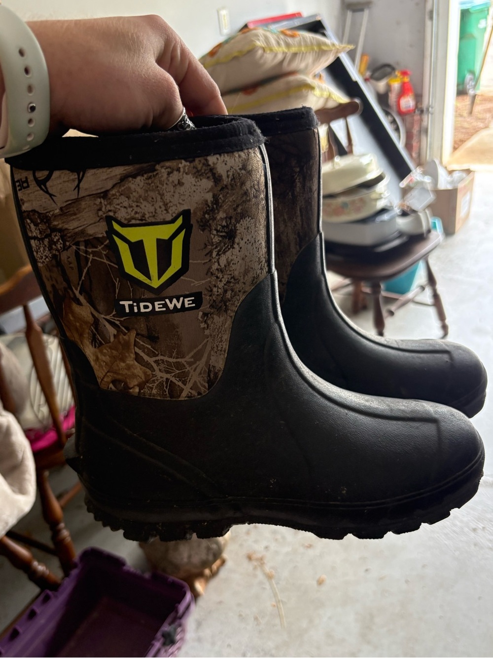 TideWe Rubber Boots Boys 6